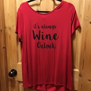 It’s Always Wine O’Clock T-Shirt